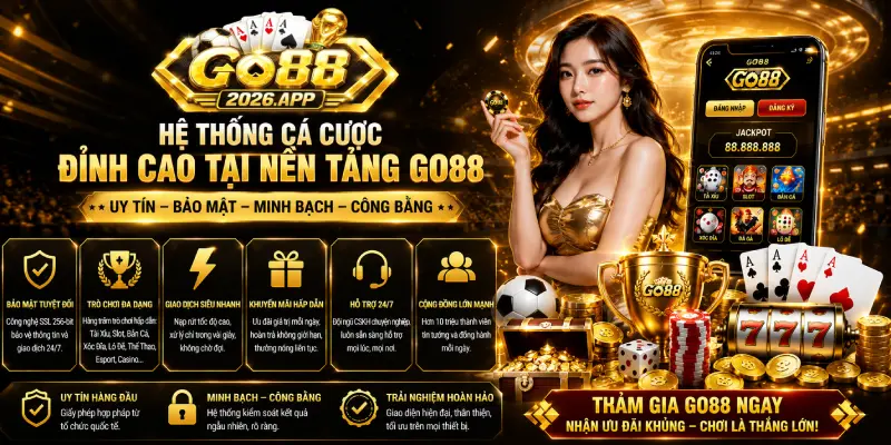 Hệ thống cá cược đỉnh cao tại nền tảng GO88