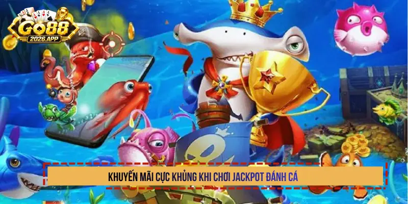 Khuyến mãi cực khủng khi chơi Jackpot đánh cá