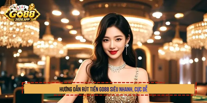 Hướng dẫn rút tiền Go88 siêu nhanh, cực dễ